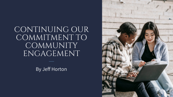 Continuing our commitment to community engagement