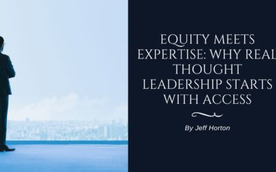 Equity Meets Expertise: Why Real Thought Leadership Starts with Access